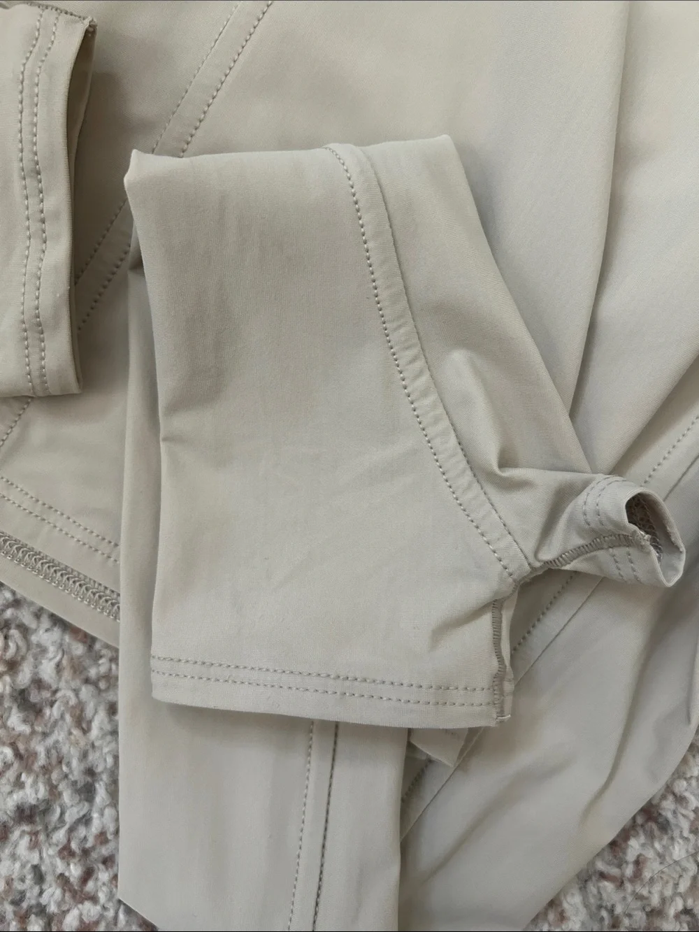 Lululemon Tight-Fit Long-Sleeve Shirt in Trench